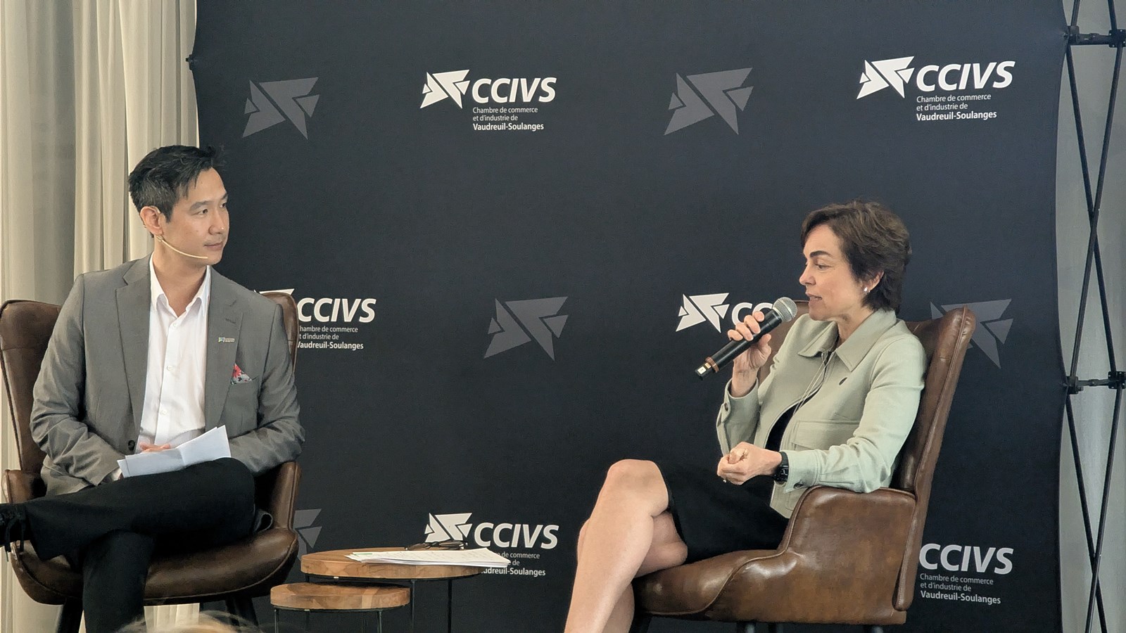 Christine Fréchette rencontre les entrepreneurs de Vaudreuil-Soulanges