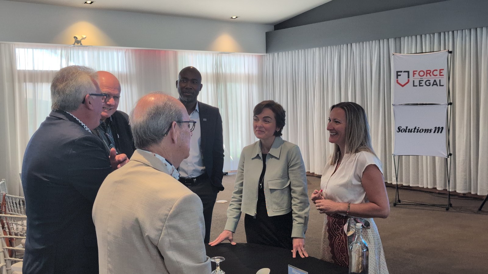 Christine Fréchette rencontre les entrepreneurs de Vaudreuil-Soulanges