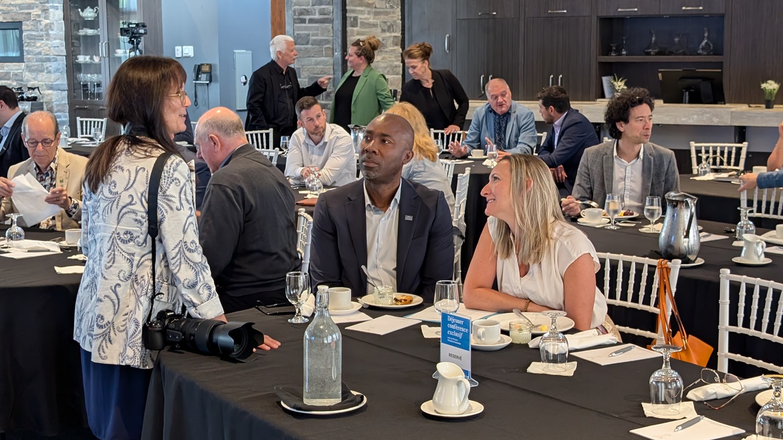 Christine Fréchette rencontre les entrepreneurs de Vaudreuil-Soulanges