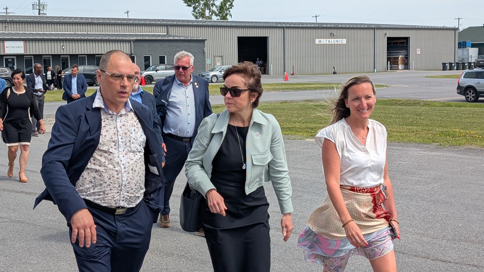 Christine Fréchette visite Métalunic pour souligner l’innovation régionale