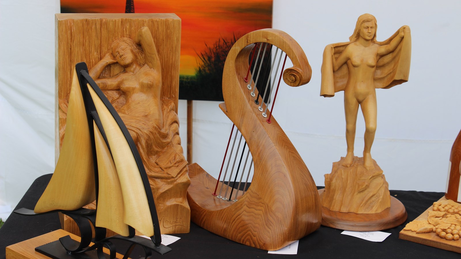 Certaines sculptures de Mario Martel.