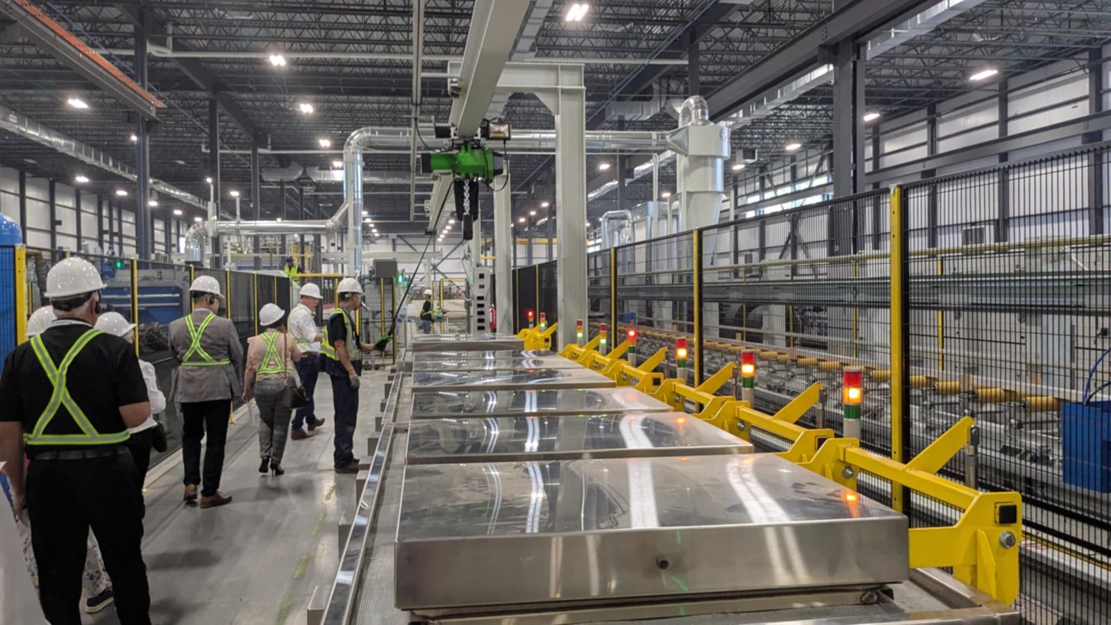 La première usine d'extrusion entièrement électrique débute ses activités