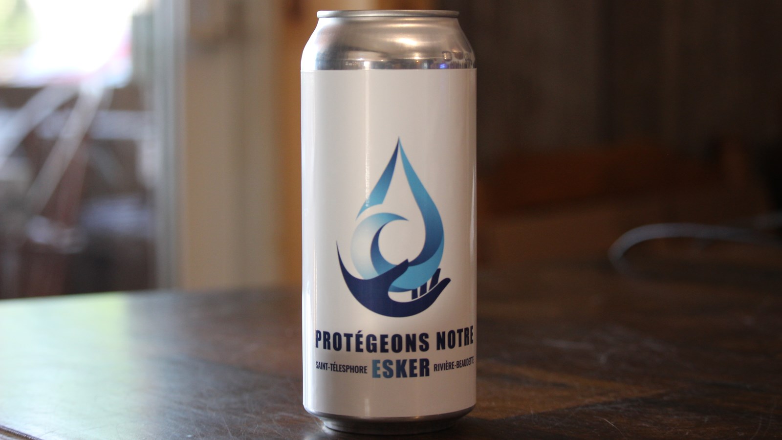 La nouvelle bière à l'effigie de l'organisme L'Esker de Vaudreuil-Soulanges