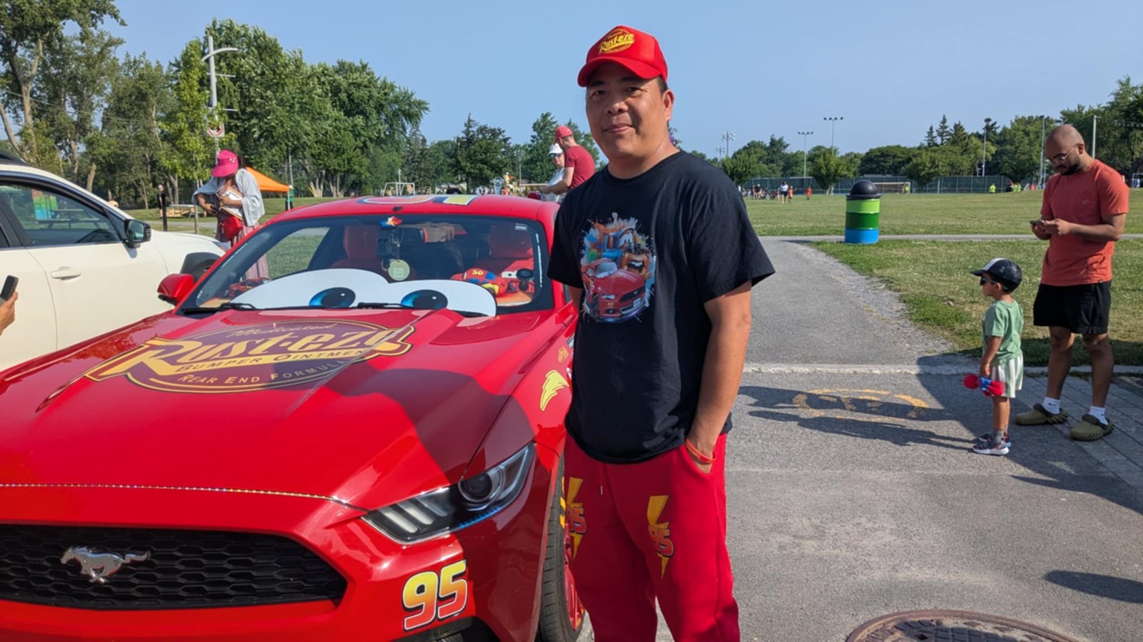 Ka-Chow! Le célèbre bolide Flash McQueen était de passage à Pincourt