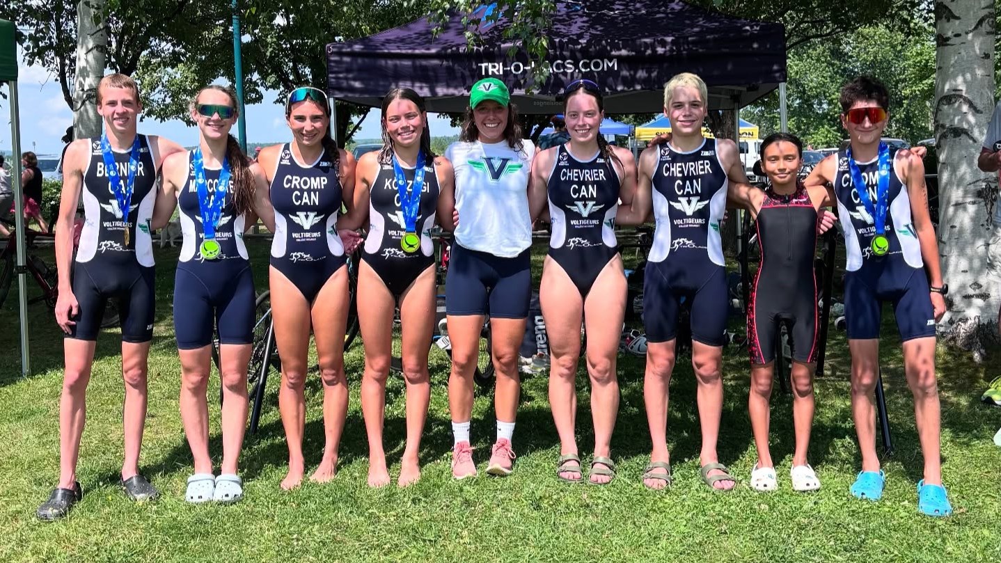 Collège Bourget : deux premières places au triathlon de Magog