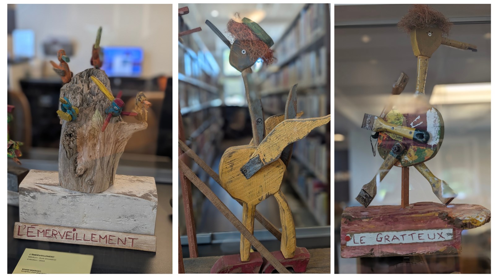Nous sommes aux oiseaux : un voyage dans l’art populaire de Roger Brabant