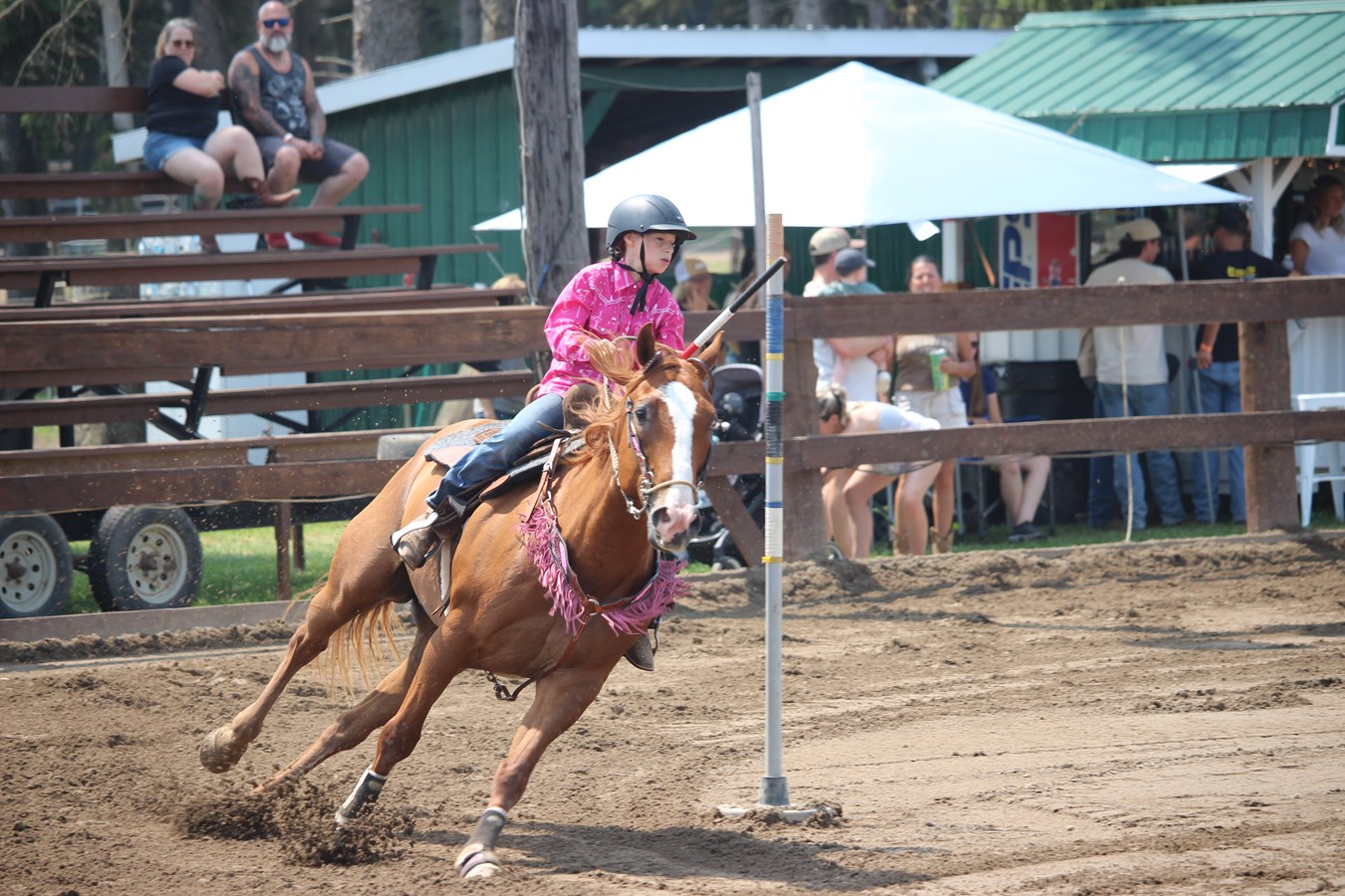 Au galop: le gymkhana de Sainte-Justine-de-Newton attire les foules