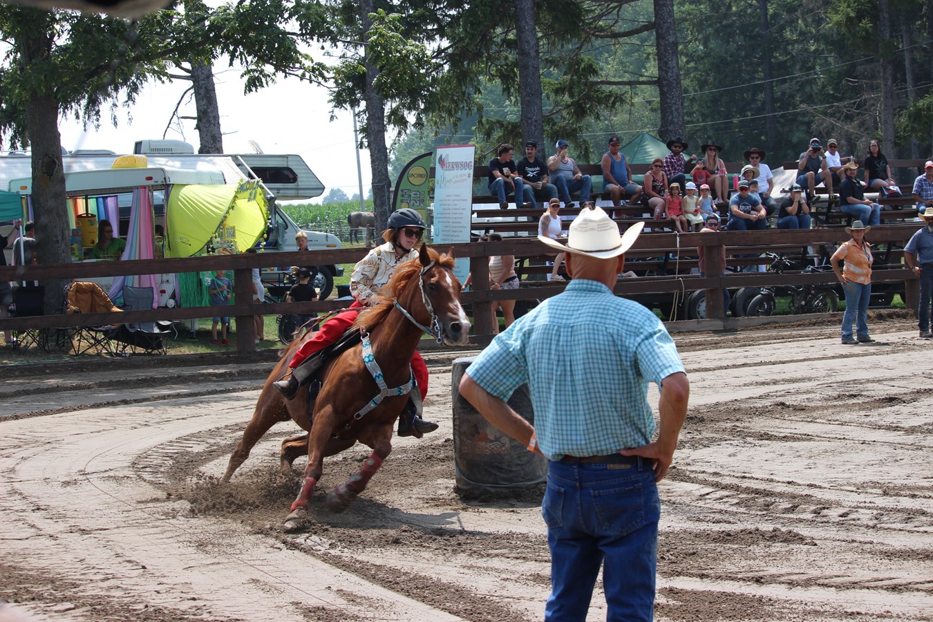 Au galop: le gymkhana de Sainte-Justine-de-Newton attire les foules