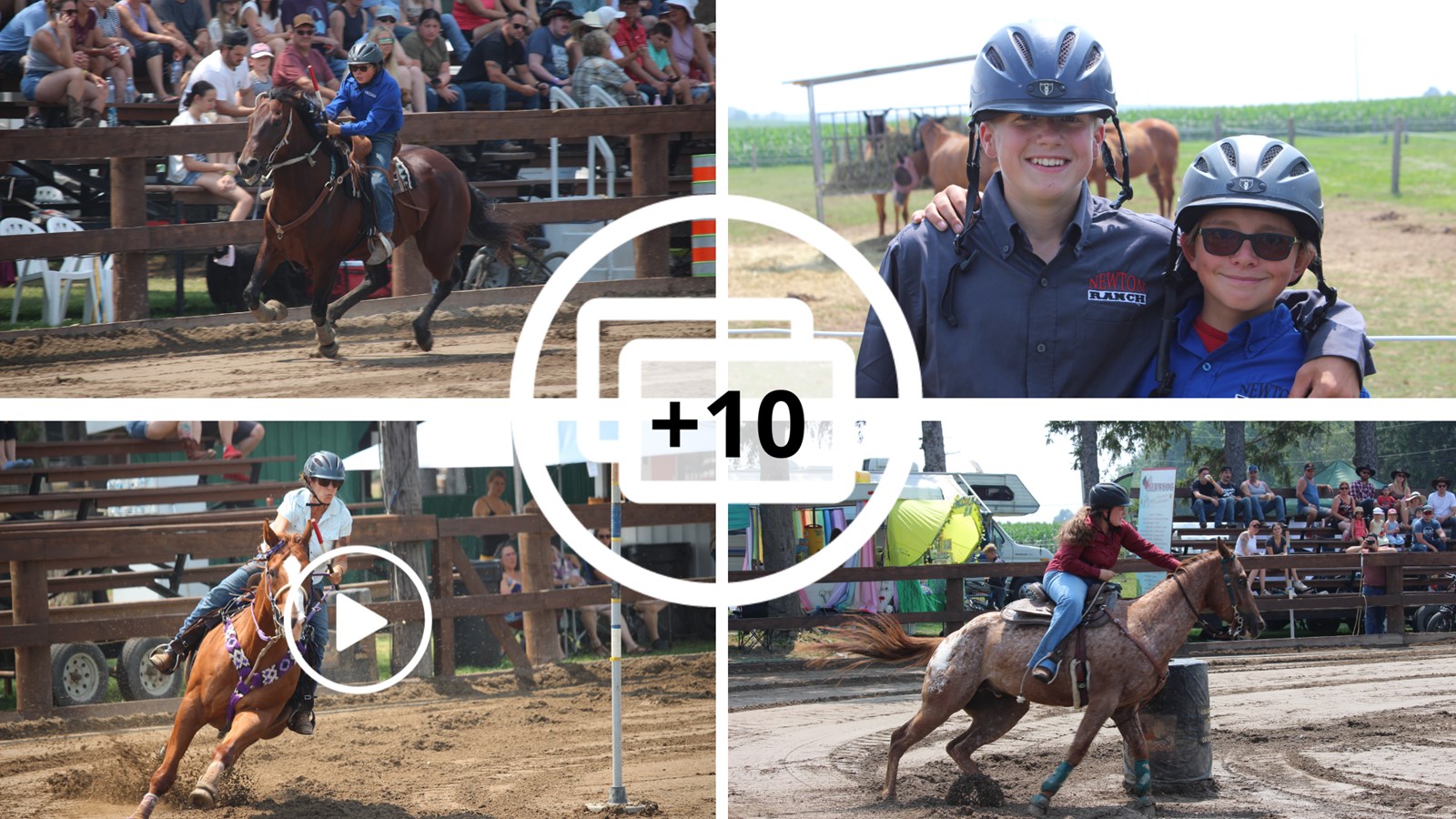 Au galop: le gymkhana de Sainte-Justine-de-Newton attire les foules