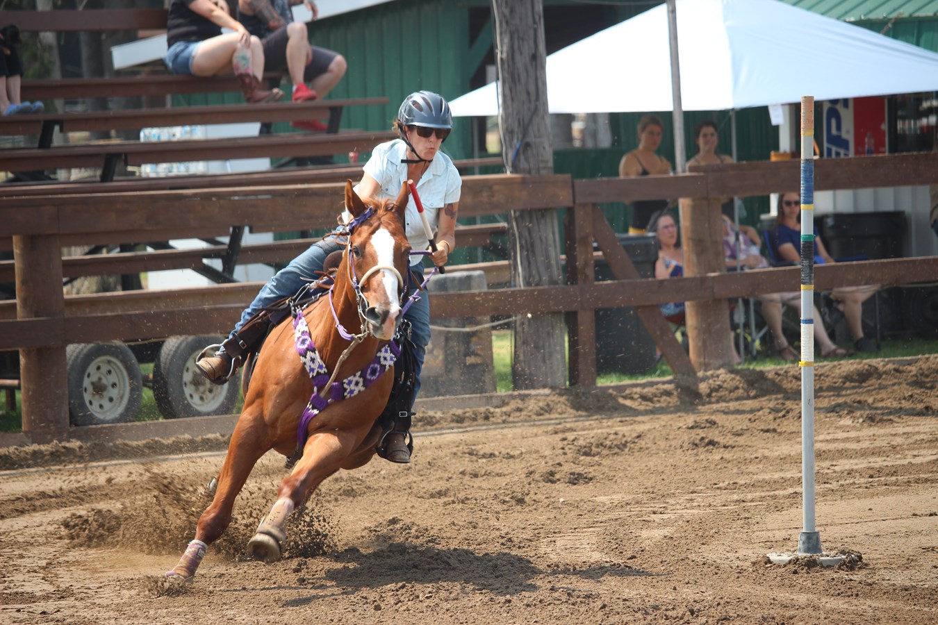 Au galop: le gymkhana de Sainte-Justine-de-Newton attire les foules