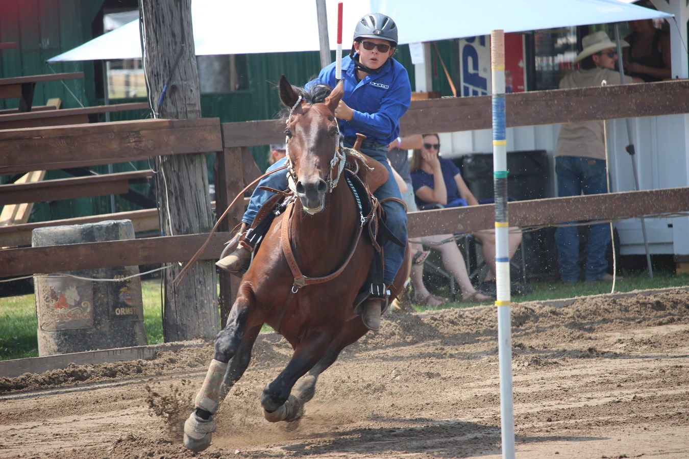 Au galop: le gymkhana de Sainte-Justine-de-Newton attire les foules