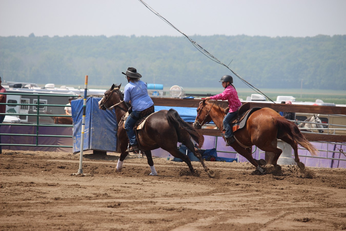 Au galop: le gymkhana de Sainte-Justine-de-Newton attire les foules