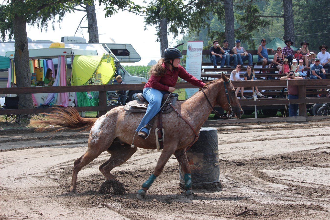 Au galop: le gymkhana de Sainte-Justine-de-Newton attire les foules