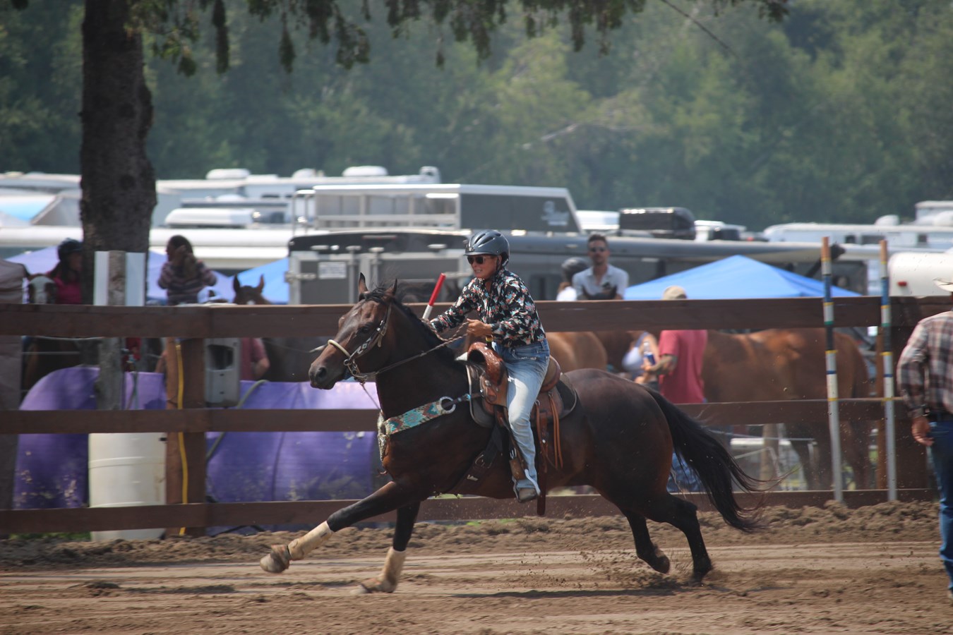 Au galop: le gymkhana de Sainte-Justine-de-Newton attire les foules
