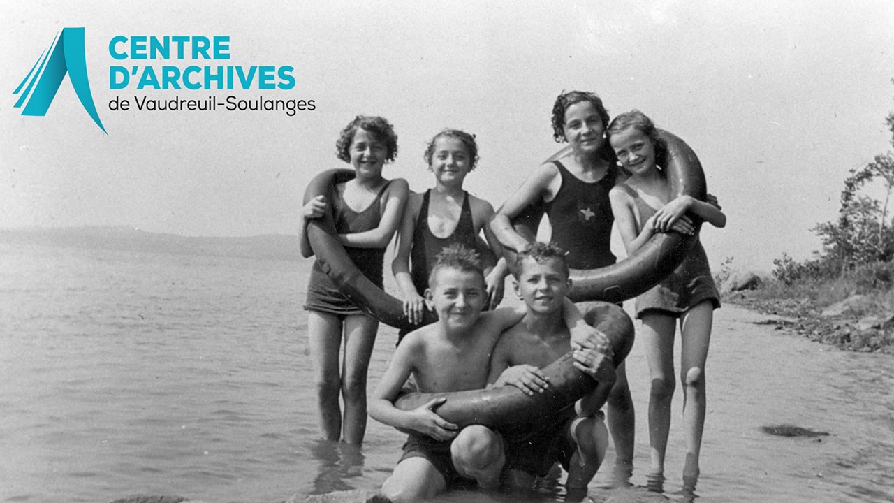 Plage de l’Anse en 1937.