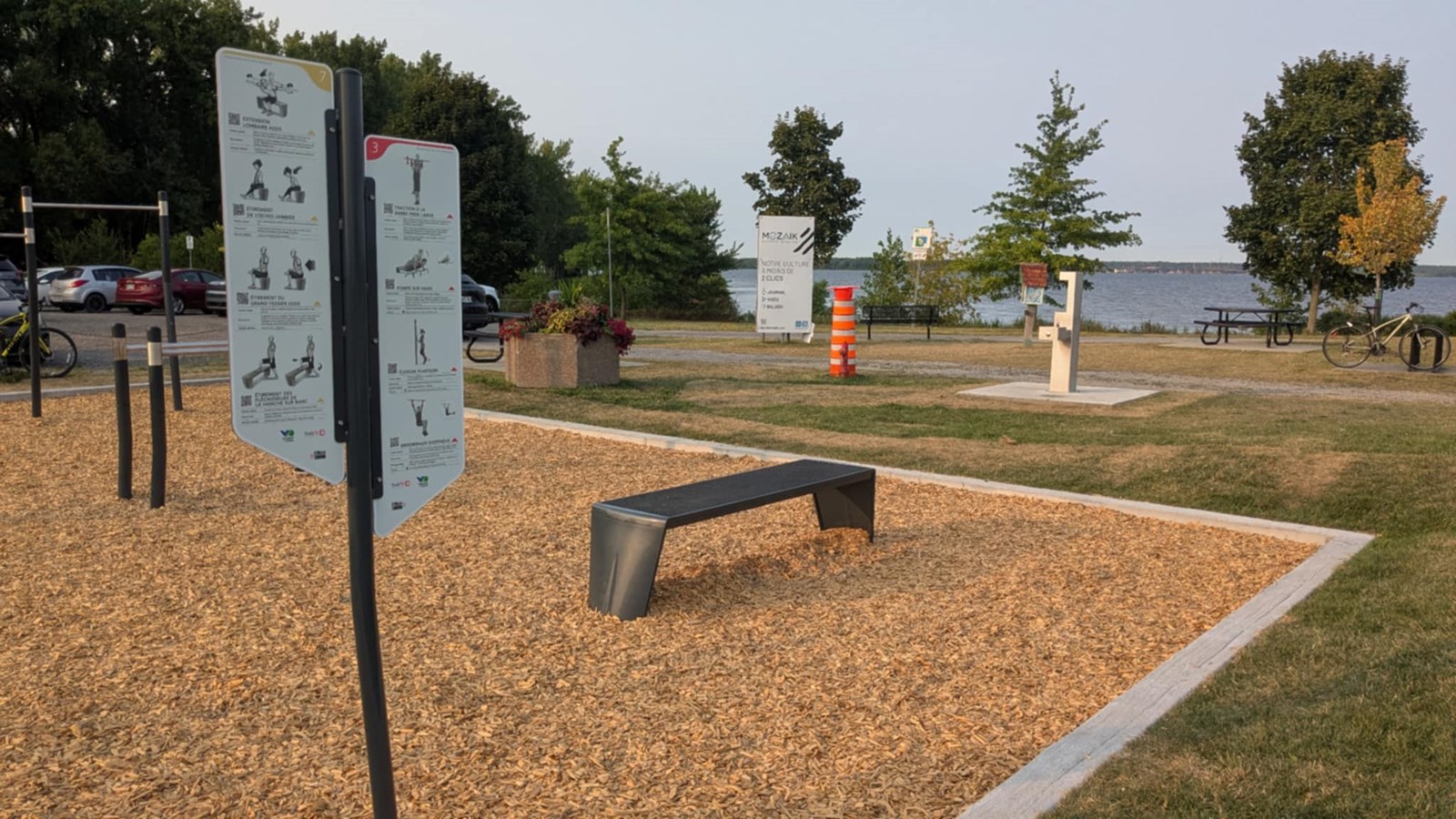 Vaudreuil-Dorion inaugure son premier module d'entraînement extérieur