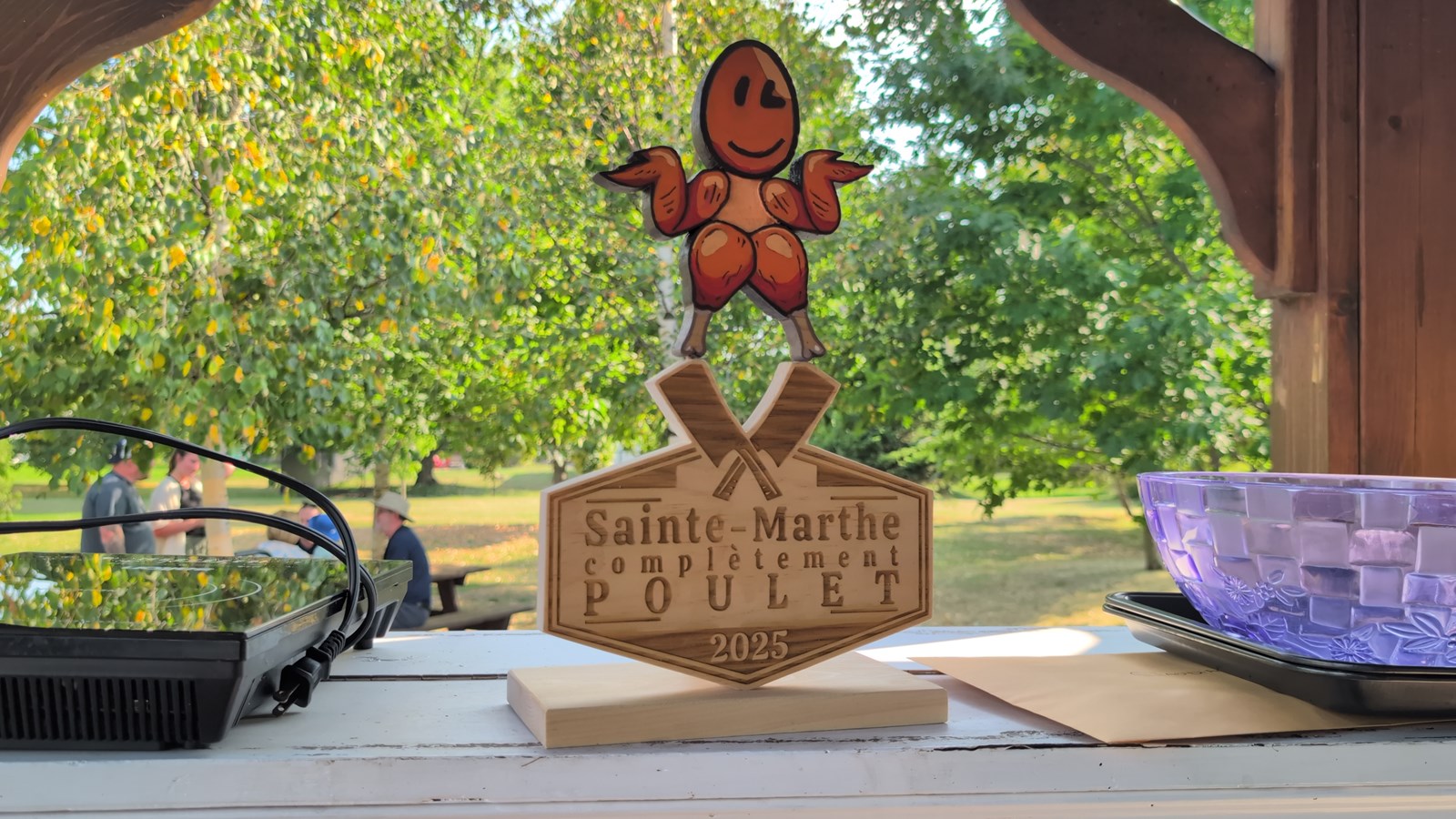 Première édition de « Sainte-Marthe complètement poulet! »