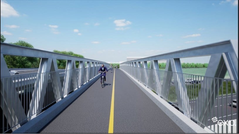 Passerelle multifonctionnelle: adoption d'un règlement d'emprunt à la hausse 