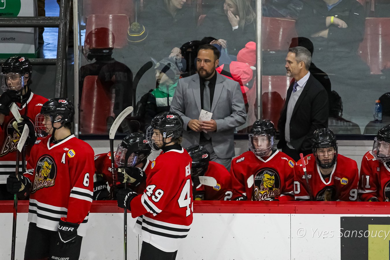 Les Braves de Valleyfield s’inclinent au premier match de la saison