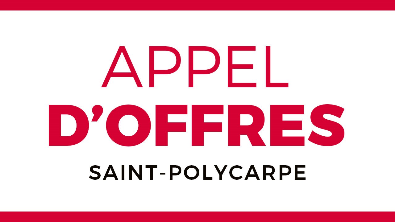 APPEL D'OFFRES : Audit annuel des états financiers