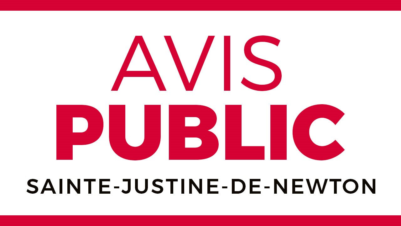 Avis Public - Dépôt du sommaire du rôle d'évaluation foncière
