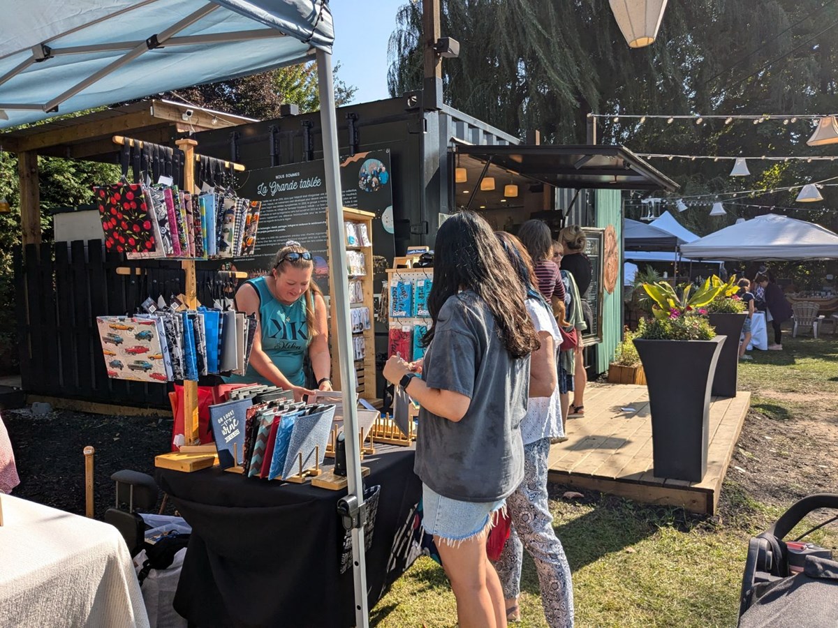 2ᵉ édition du Marché créatif extérieur à Terrasse-Vaudreuil