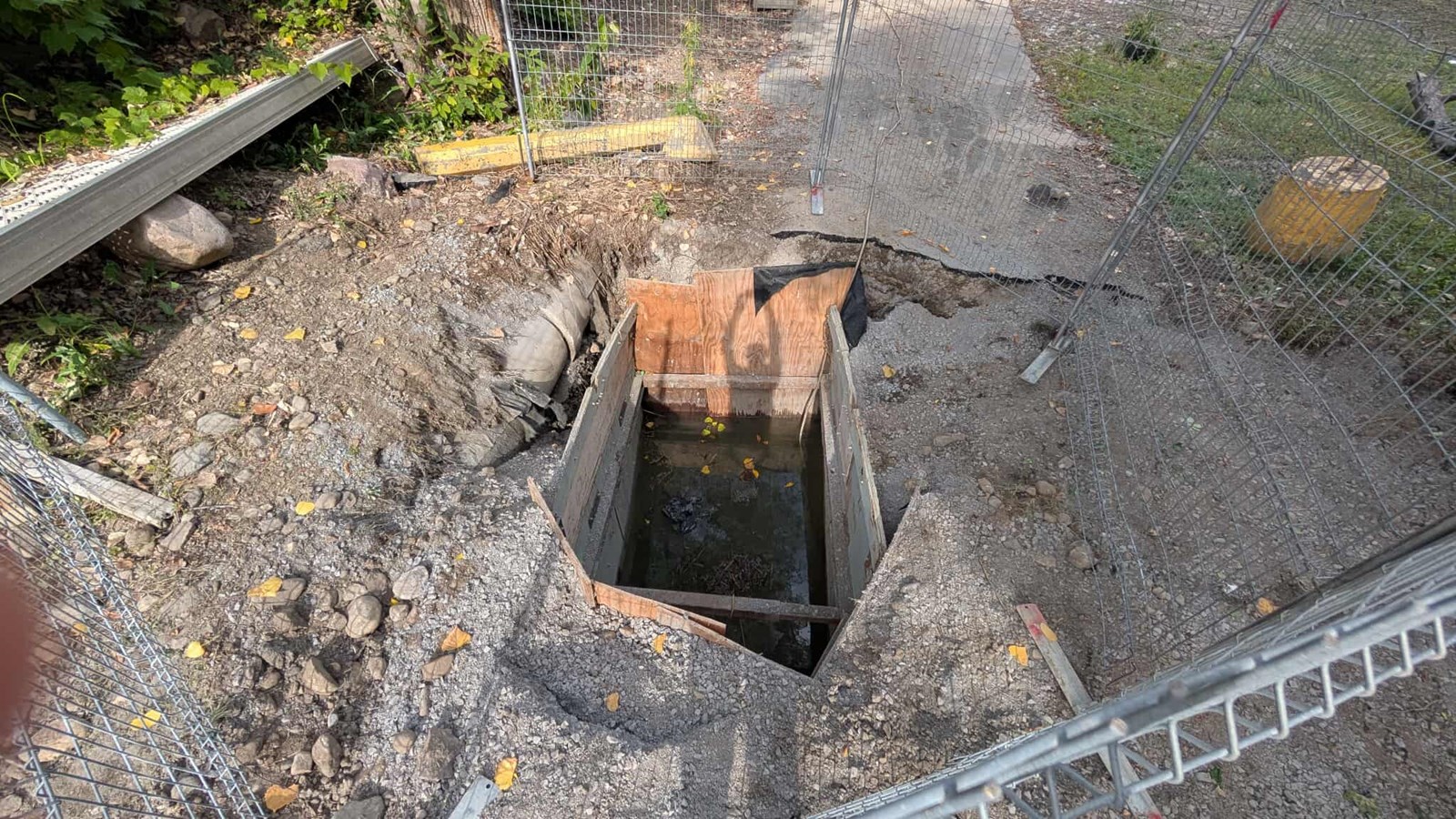 Des travaux majeurs en cours à L'Île-Cadieux 