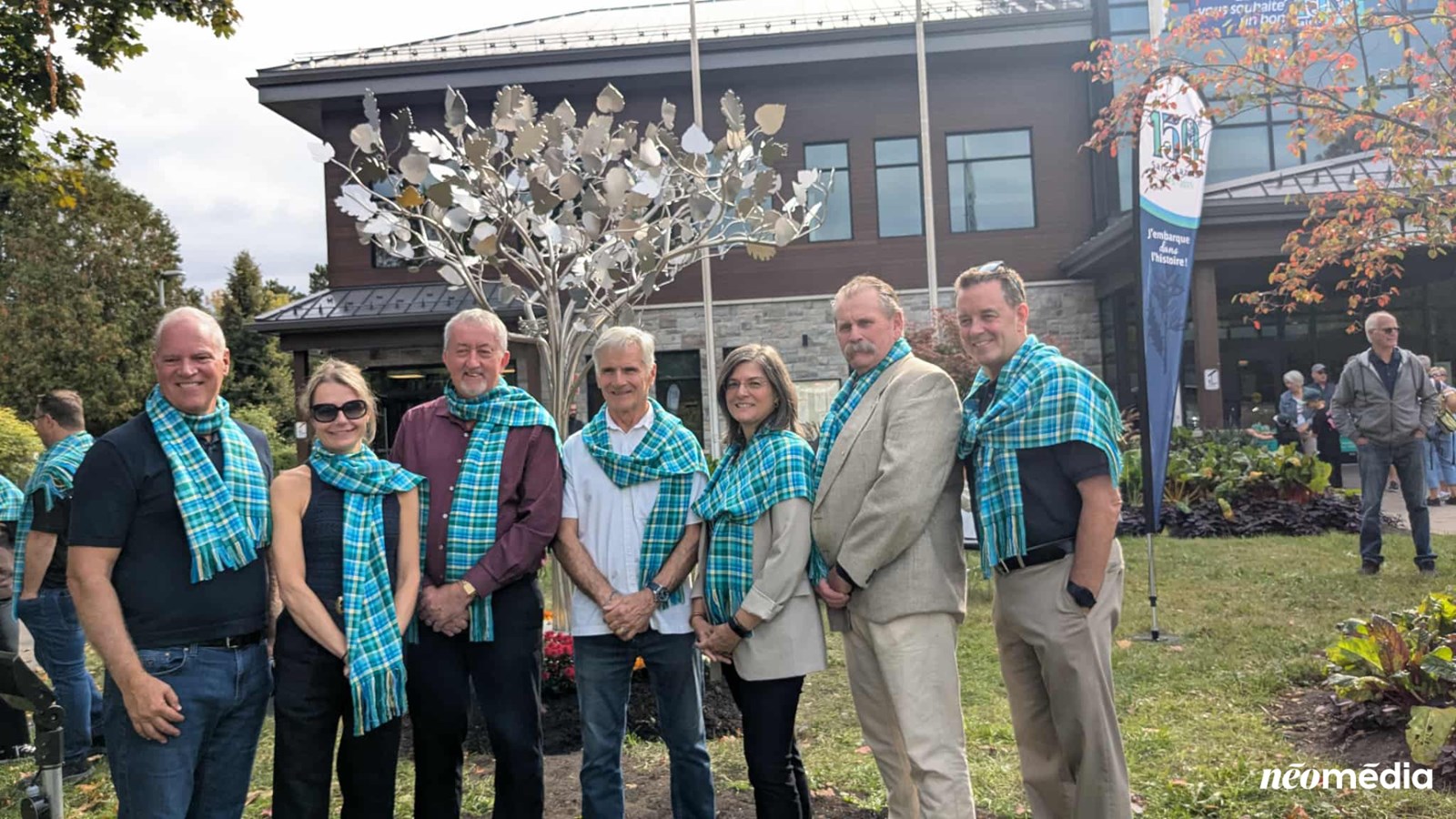 Une oeuvre d'art qui rend hommage aux familles pionnières de Saint-Lazare
