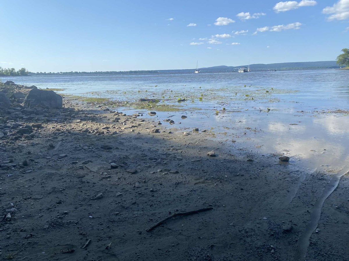 Augmentation temporaire du niveau du lac Saint-Louis