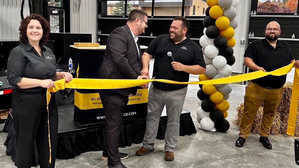 VACFORCE inaugure son atelier de fabrication d'équipements de camions vacuum