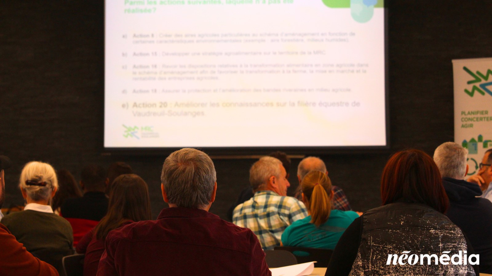 Un forum pour l’avenir de la zone agricole de la région