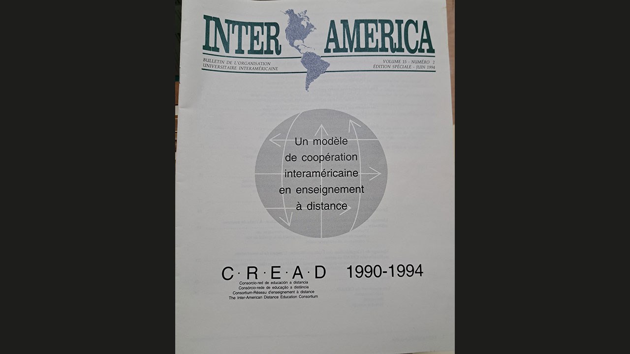 Page couverture de la revue du CREAD.