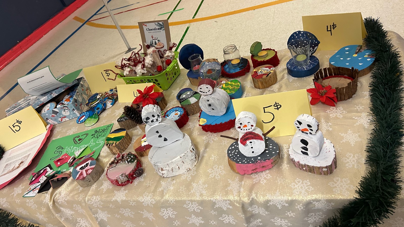 Un Marché de Noël réussi à l'école de l'Épervière