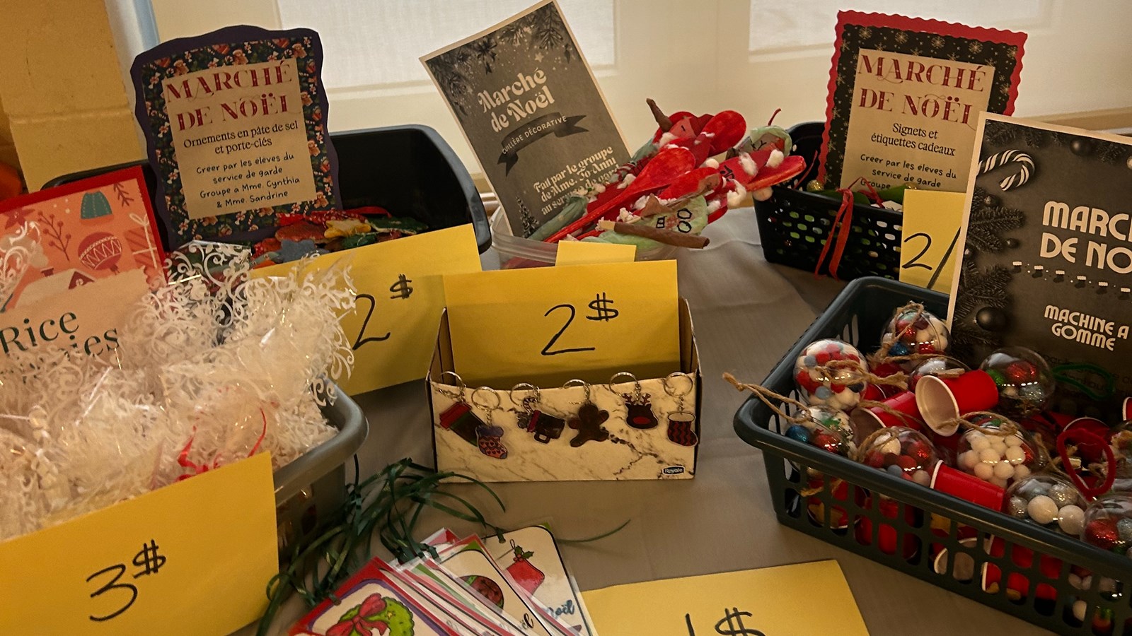 Un Marché de Noël réussi à l'école de l'Épervière