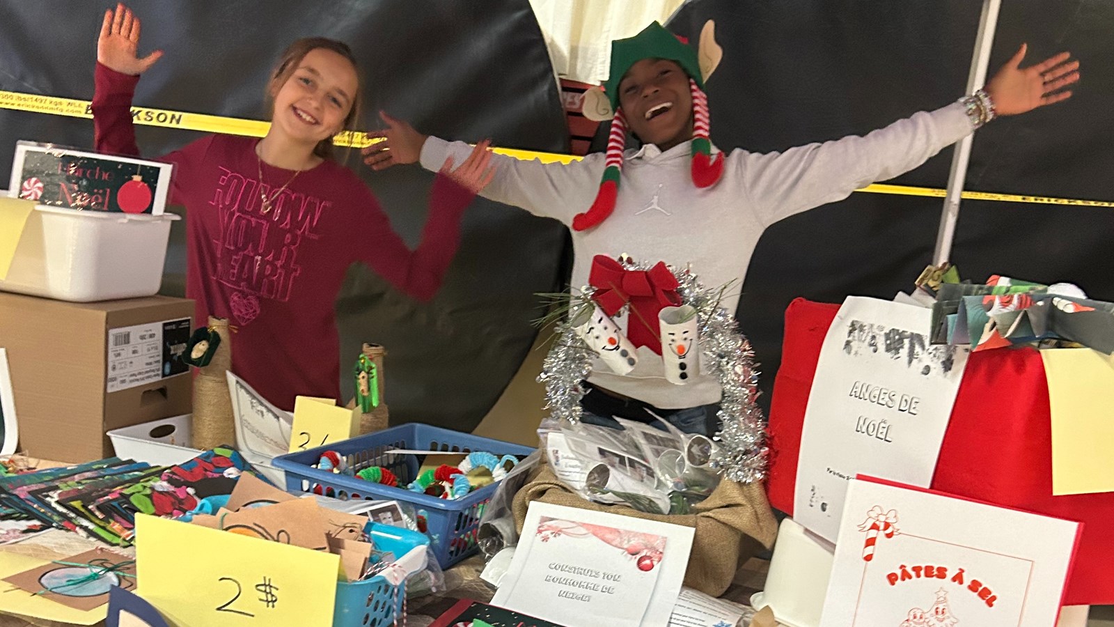 Un Marché de Noël réussi à l'école de l'Épervière