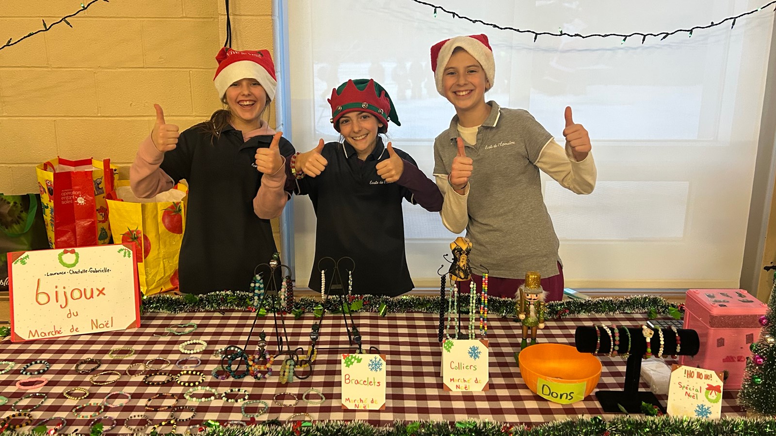 Un Marché de Noël réussi à l'école de l'Épervière