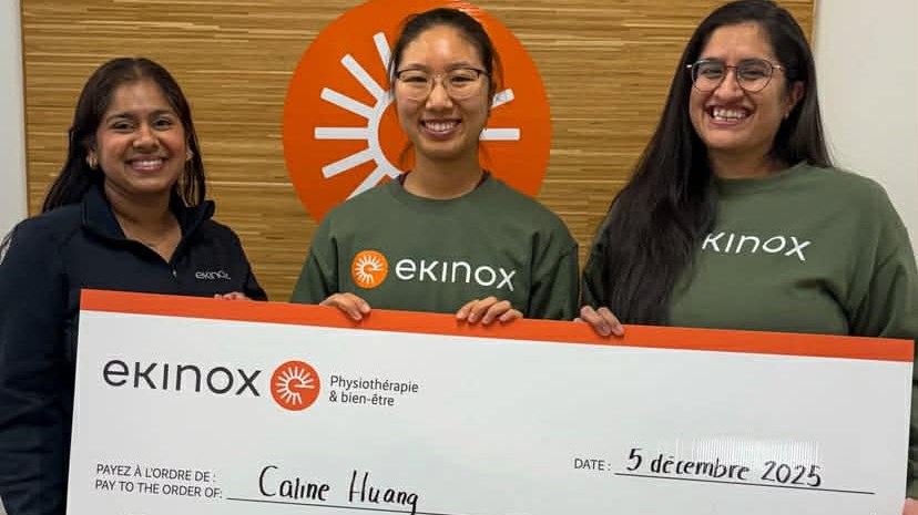 Cinq étudiants-athlètes d’ici reçoivent la bourse Ekinox