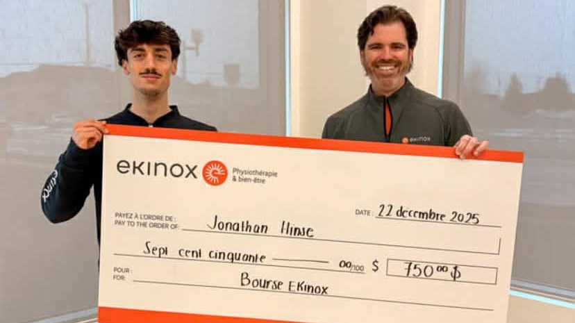 Cinq étudiants-athlètes d’ici reçoivent la bourse Ekinox
