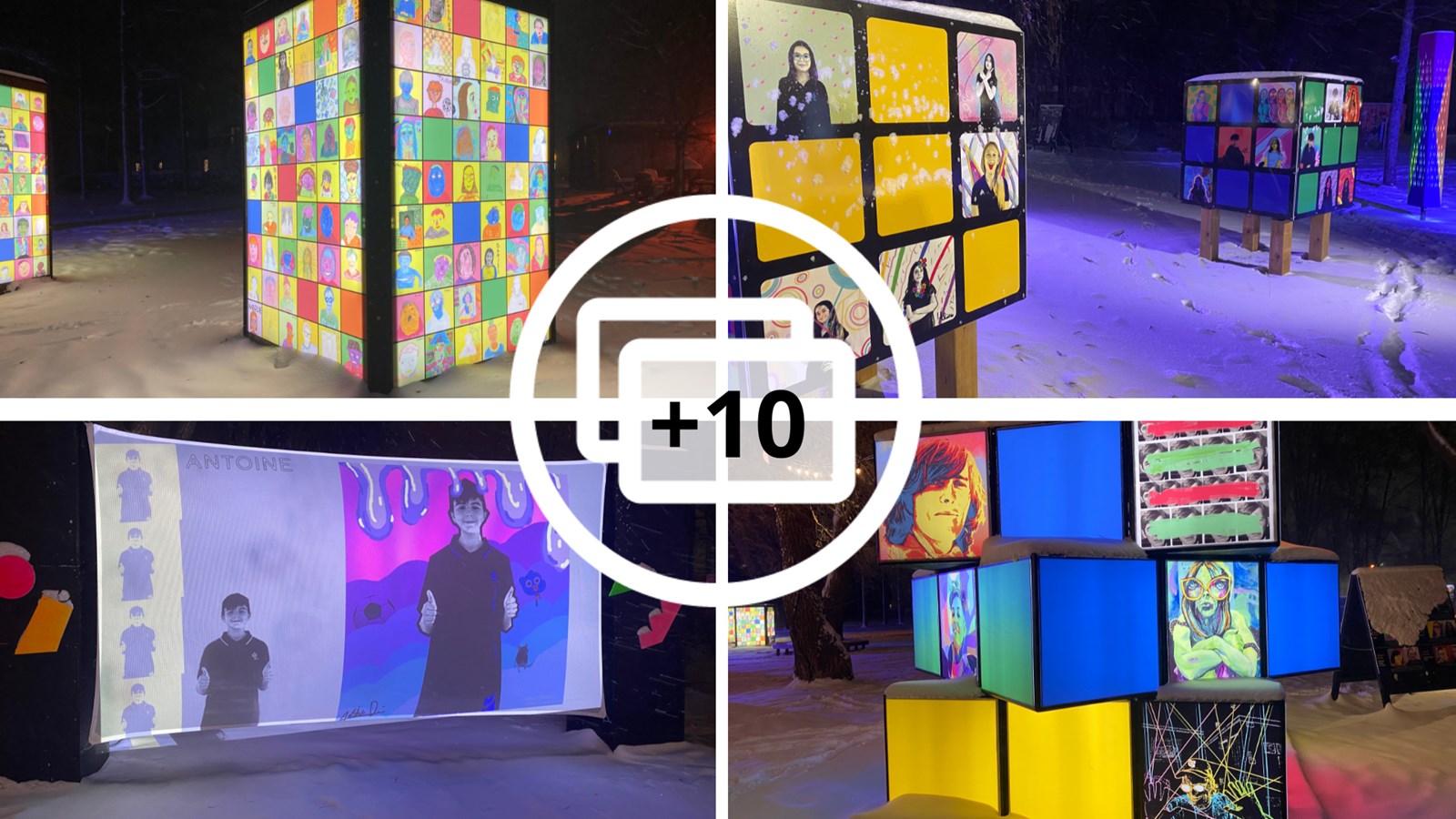 Lumin'Art: les années 80 en vedette au parc 405 de Vaudreuil-Dorion 