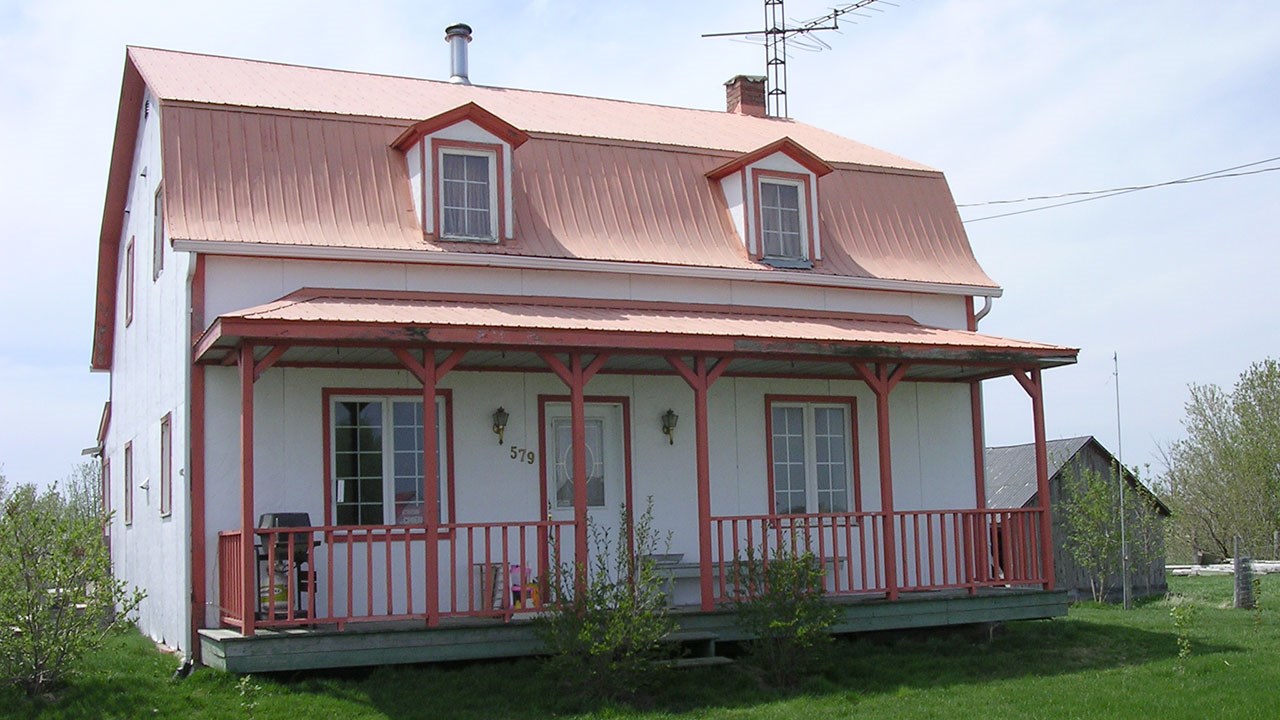 La maison où Pierre Cholette, a été exposé en décembre 1907. (2005).