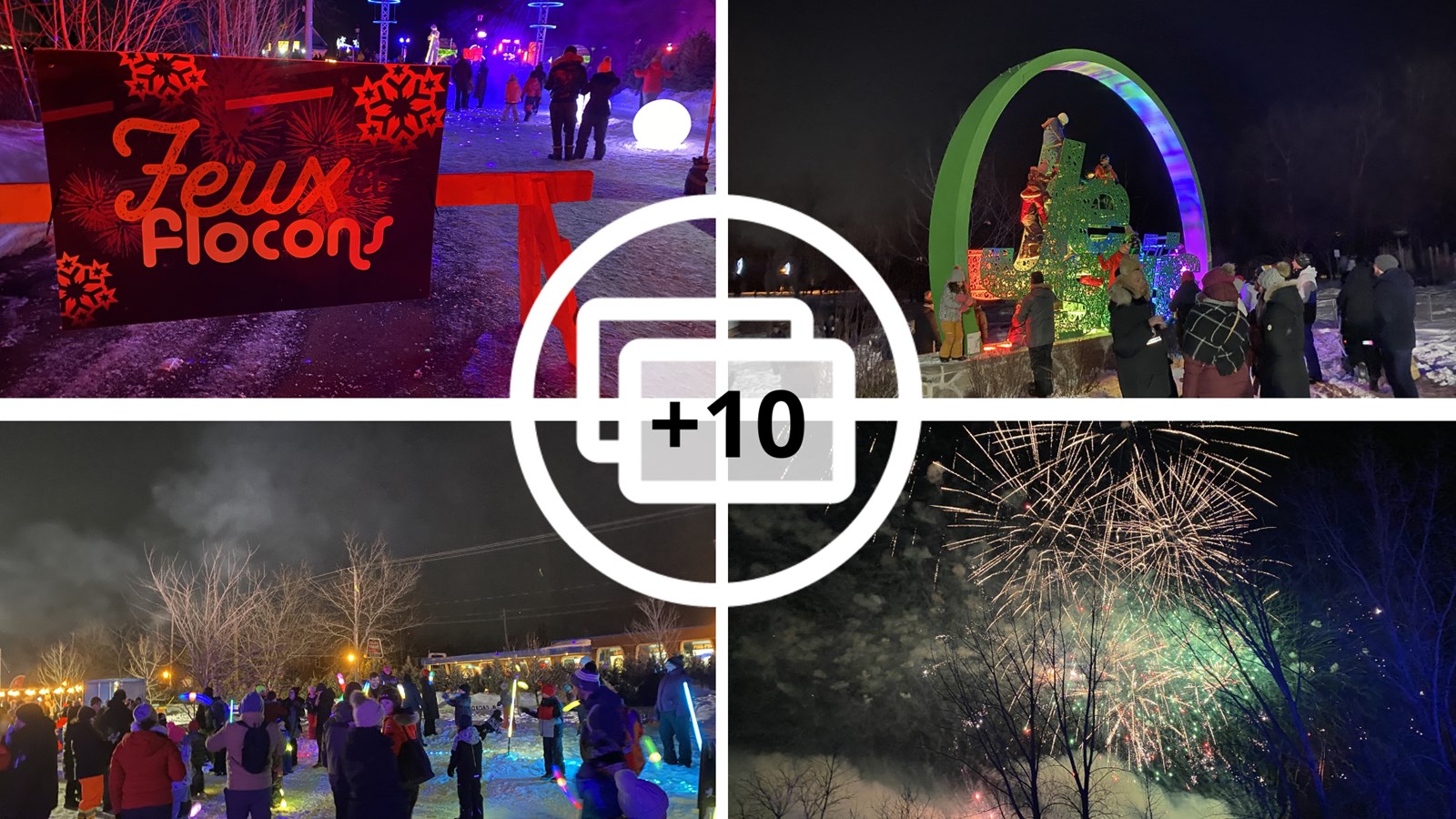 Retour en images sur l’événement Feux et flocons à Vaudreuil-Dorion