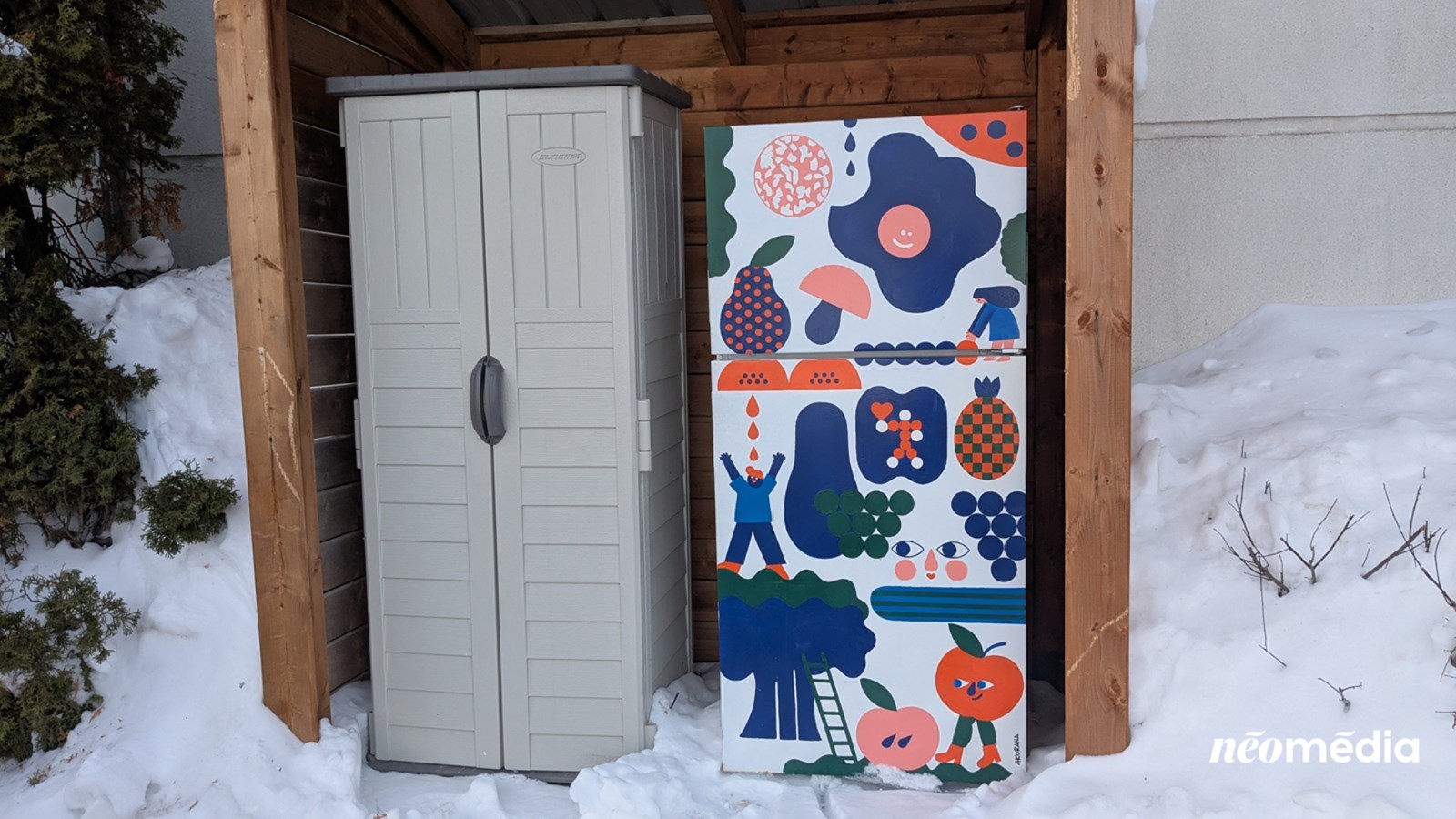 Frigo et garde-manger en libre-service à Les Coteaux 