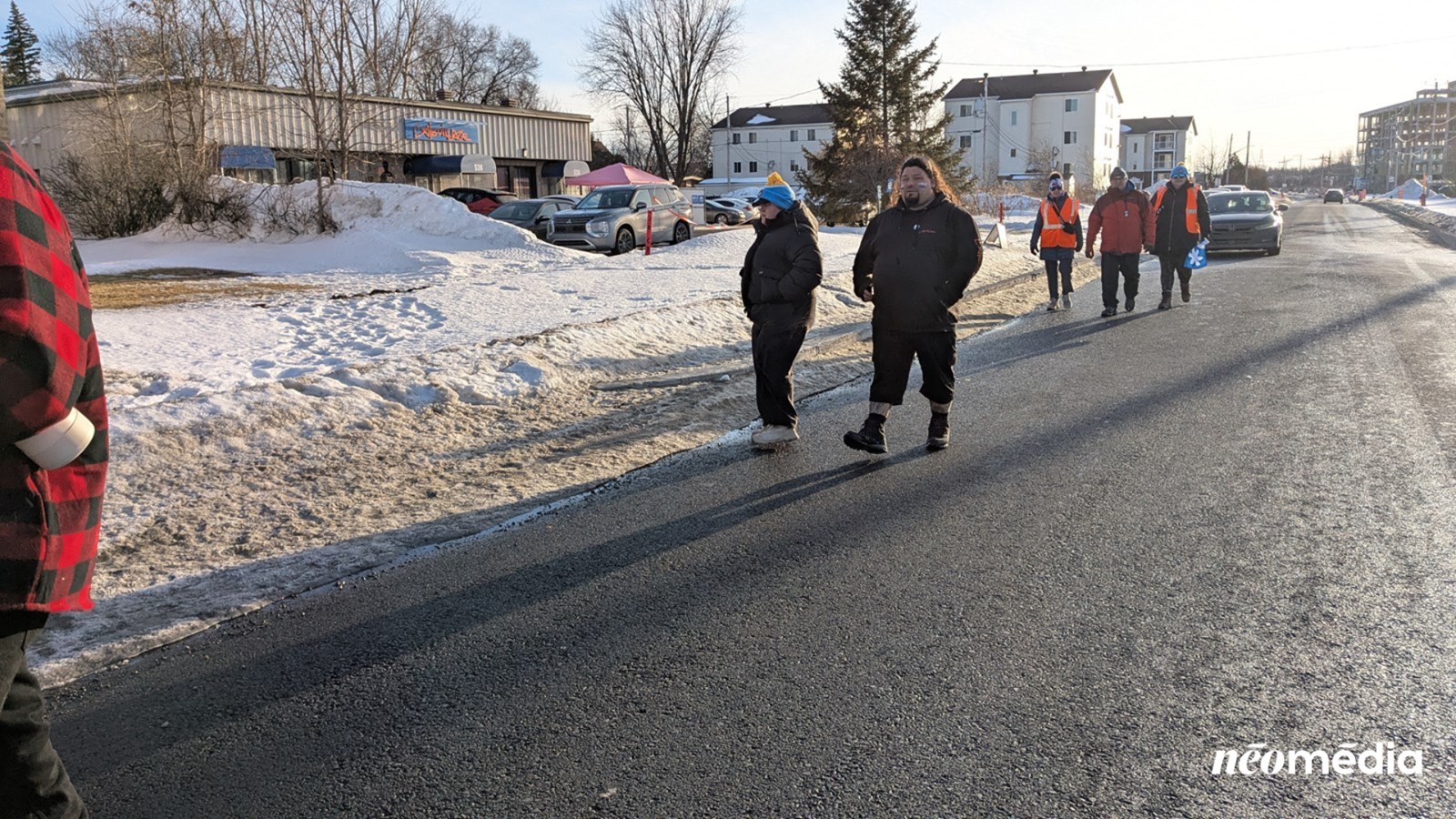 Marcher pour faire comprendre les réalités de l'itinérance