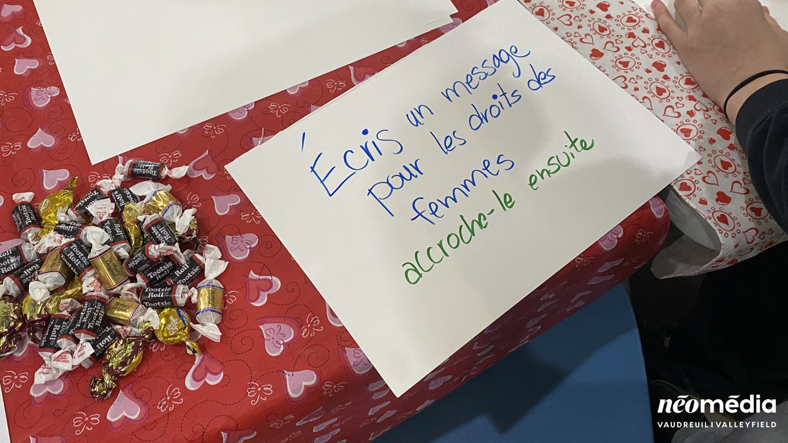 Chêne-Bleu: mobilisation jeunesse pour les droits des femmes