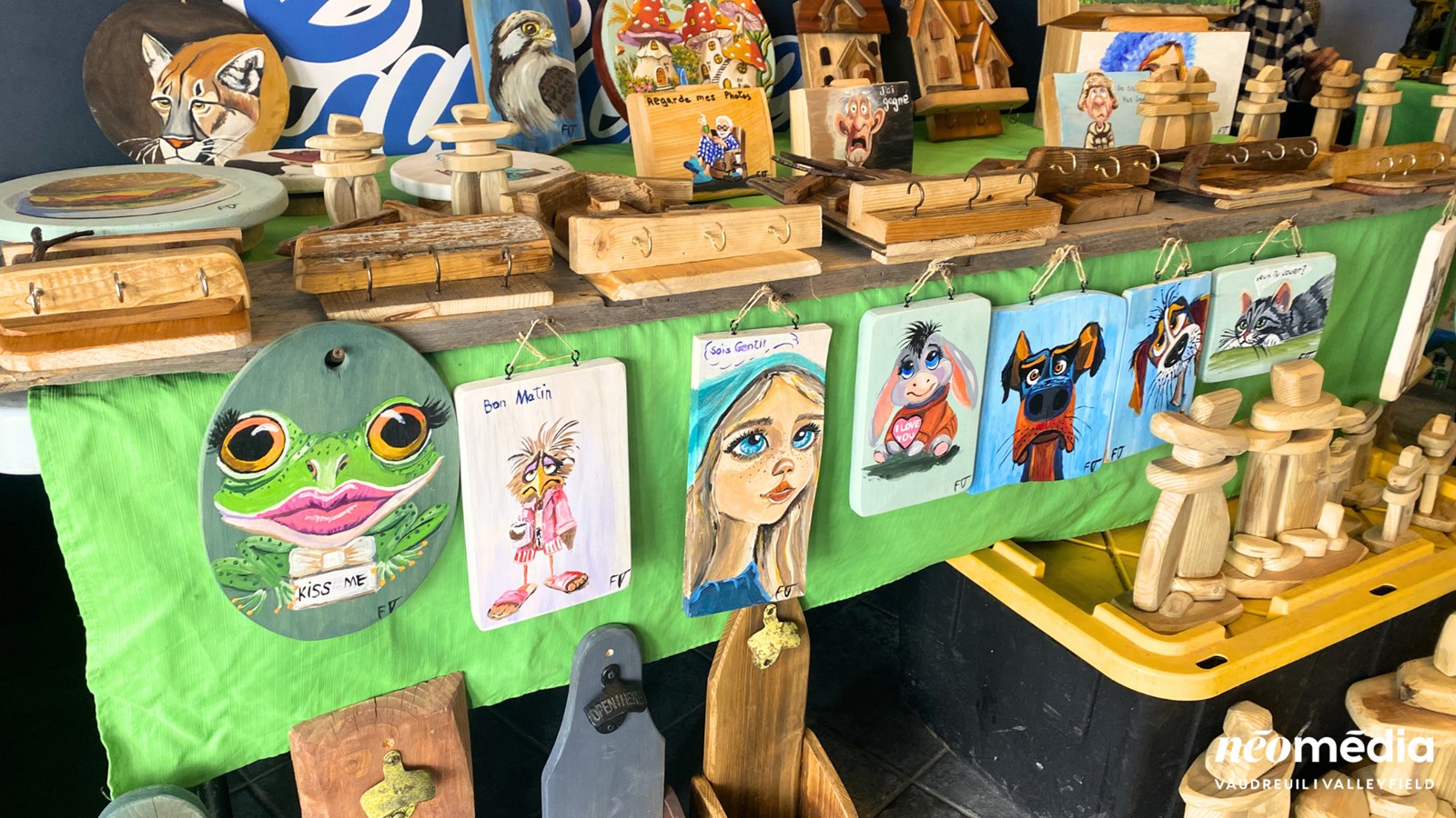Des dizaines d’artisans étaient réunis à Notre-Dame-de-l'Île-Perrot