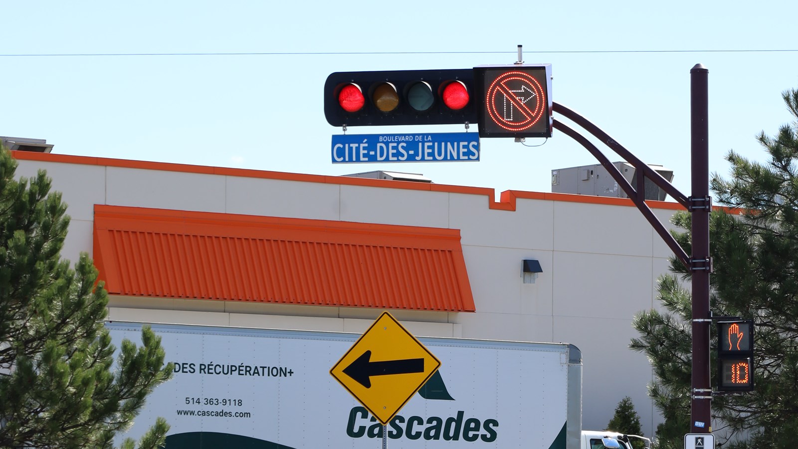 Deux intersections rendues plus sûres à Vaudreuil-Dorion