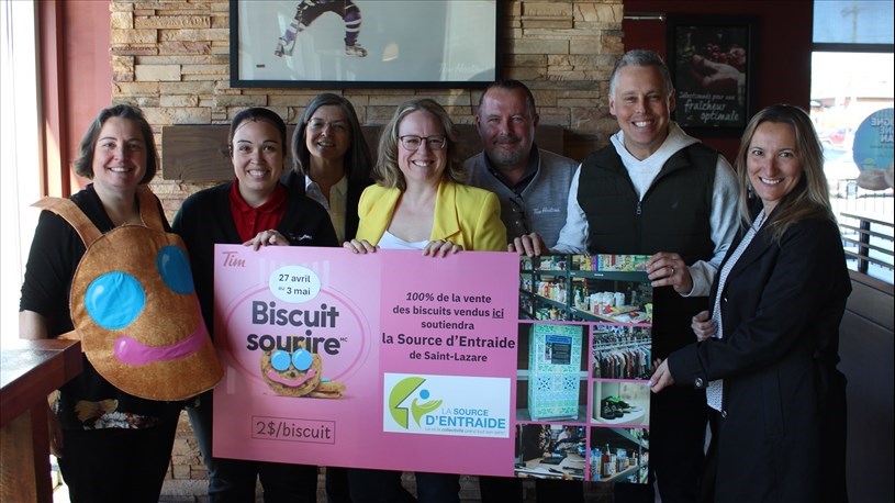 Vous êtes-vous procuré des Biscuits Sourires pour une cause d’ici ?