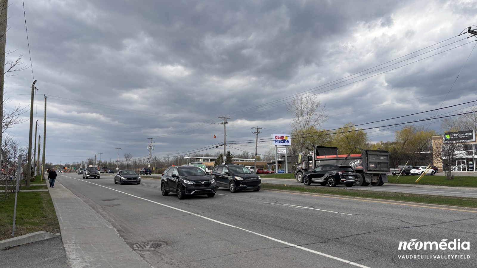Réaménagement d'une intersection du boulevard Harwood