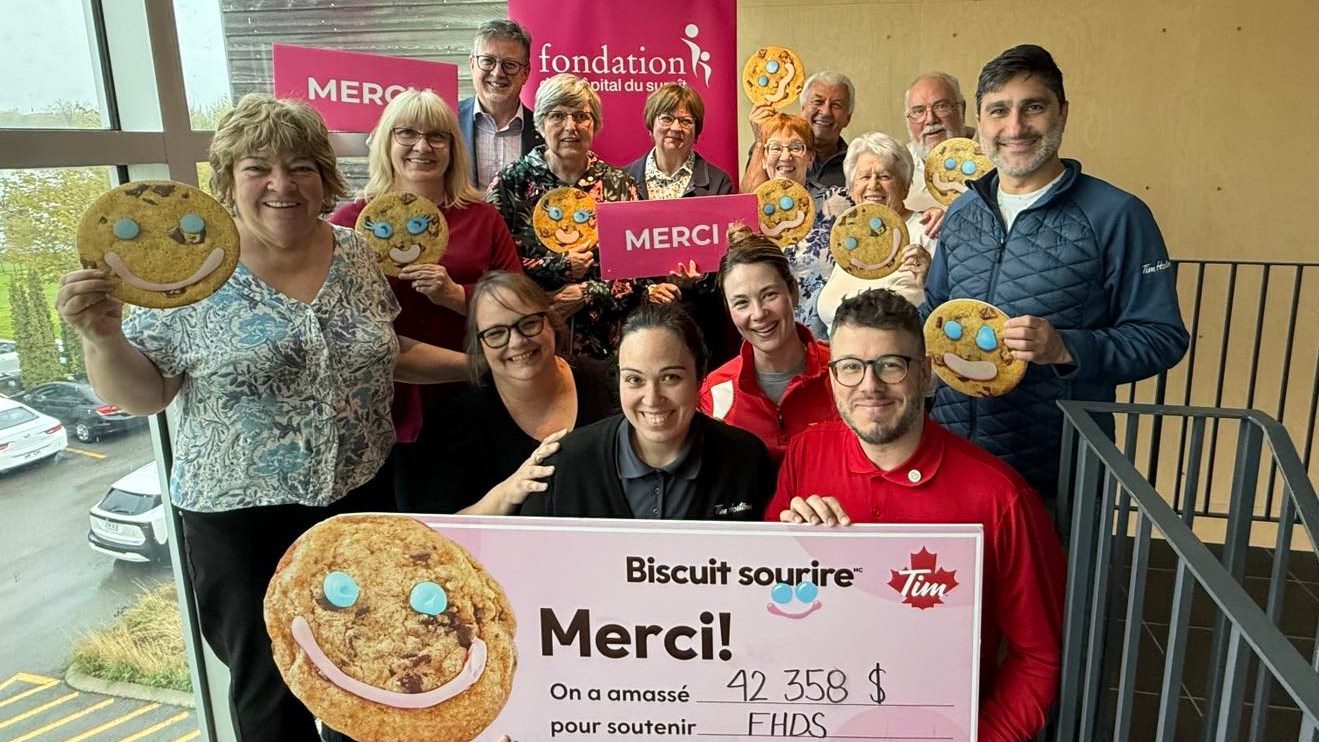 Chaque Biscuit Sourire compte pour la santé des jeunes