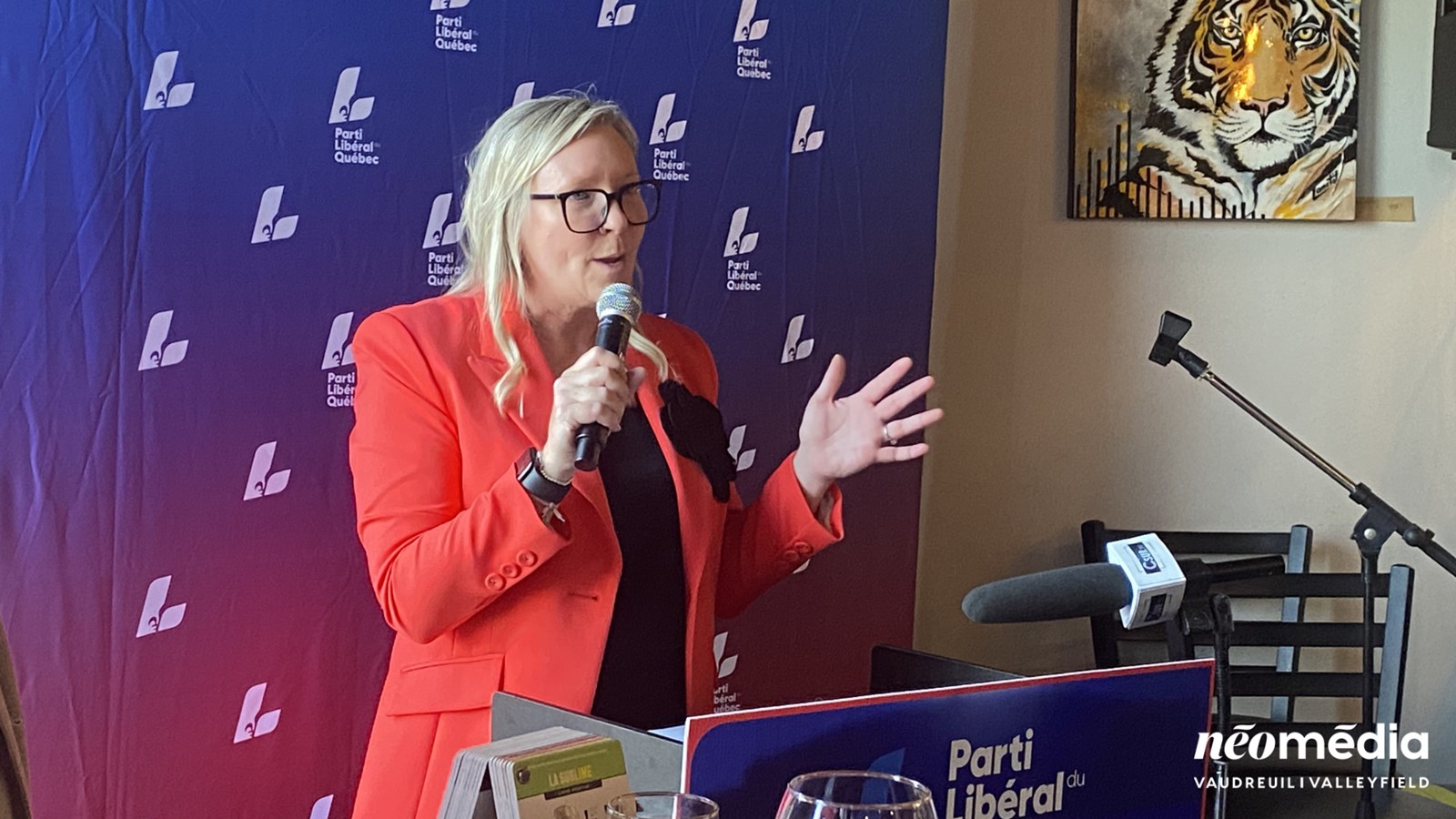 Marie-Claude Nichols se représente dans Vaudreuil